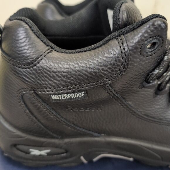REEBOK TIAHAWK MEN\'S WATERPROOF SPORT WORK BLACK BOOTS RB4555 Size 11 EW New main image 6